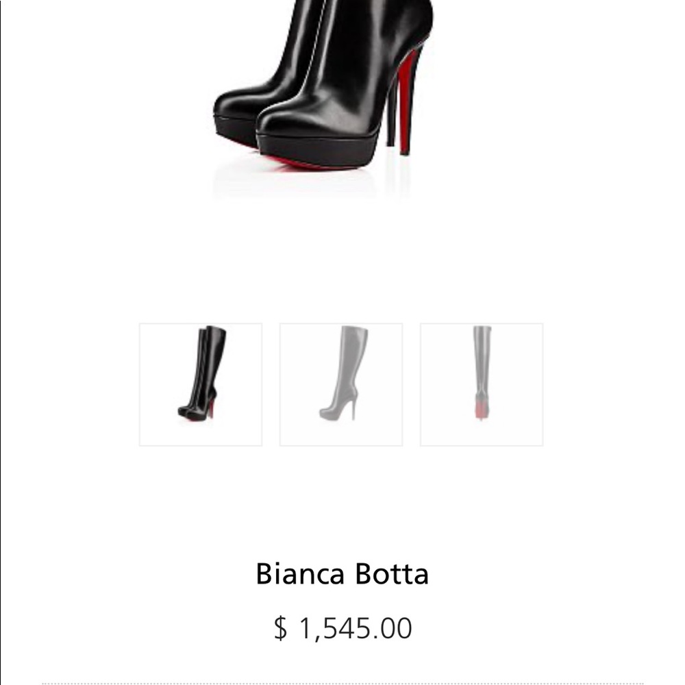 Christian Louboutin Bianca botta boots ❤️❤️